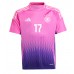 Maillot de foot Allemagne Florian Wirtz #17 Extérieur vêtements Europe 2024 Manches Courtes